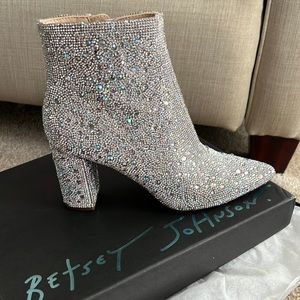 Womens sparkle boots by Betsey